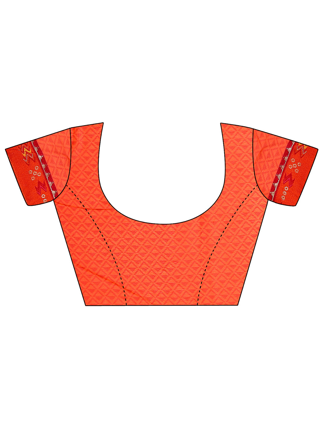 Women's Georgette Daily Wear Saree With Unstitched Blouse Piece