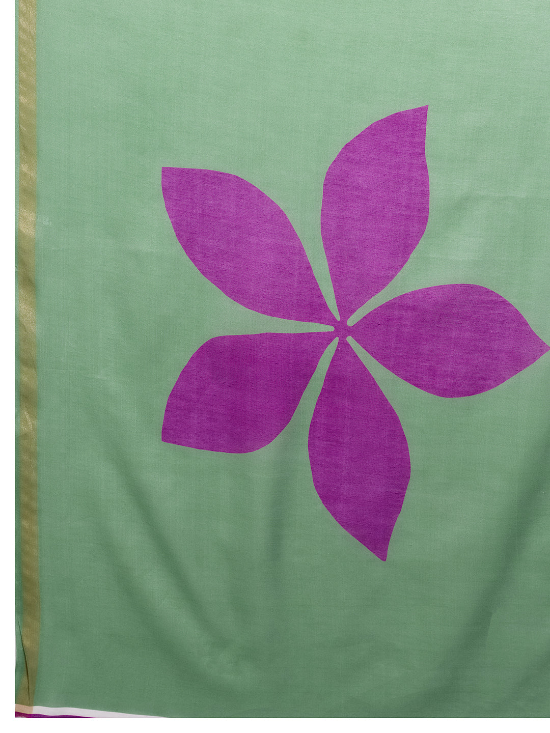 Women's Cotton Saree With Unstitched Blouse Piece
