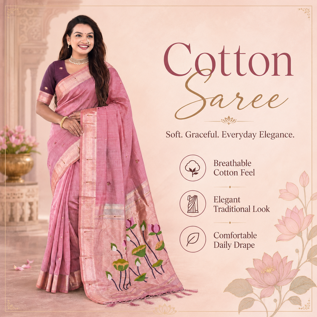 Cotton Sarees