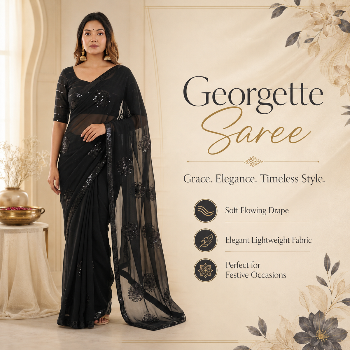 Georgette Sarees