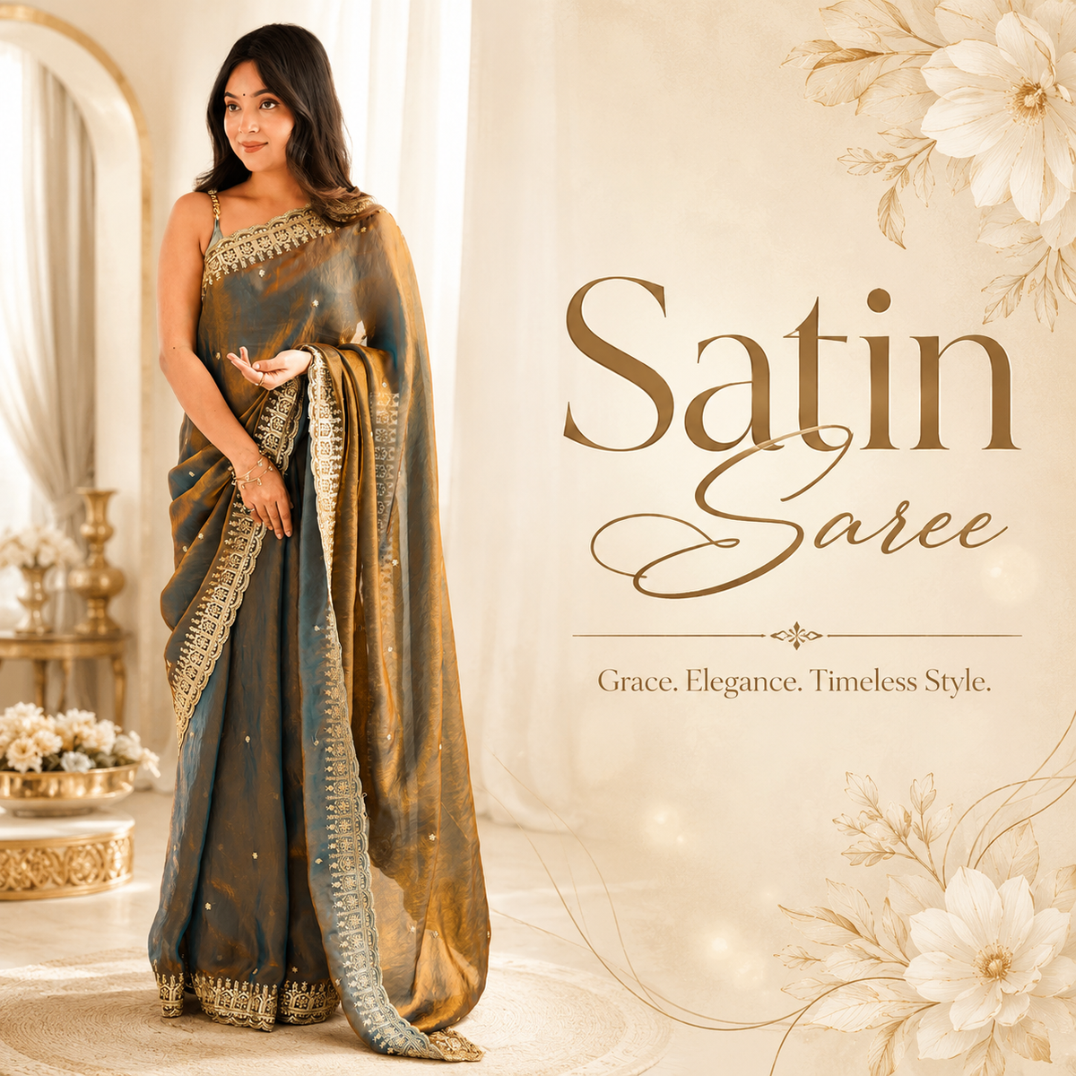Satin Sarees