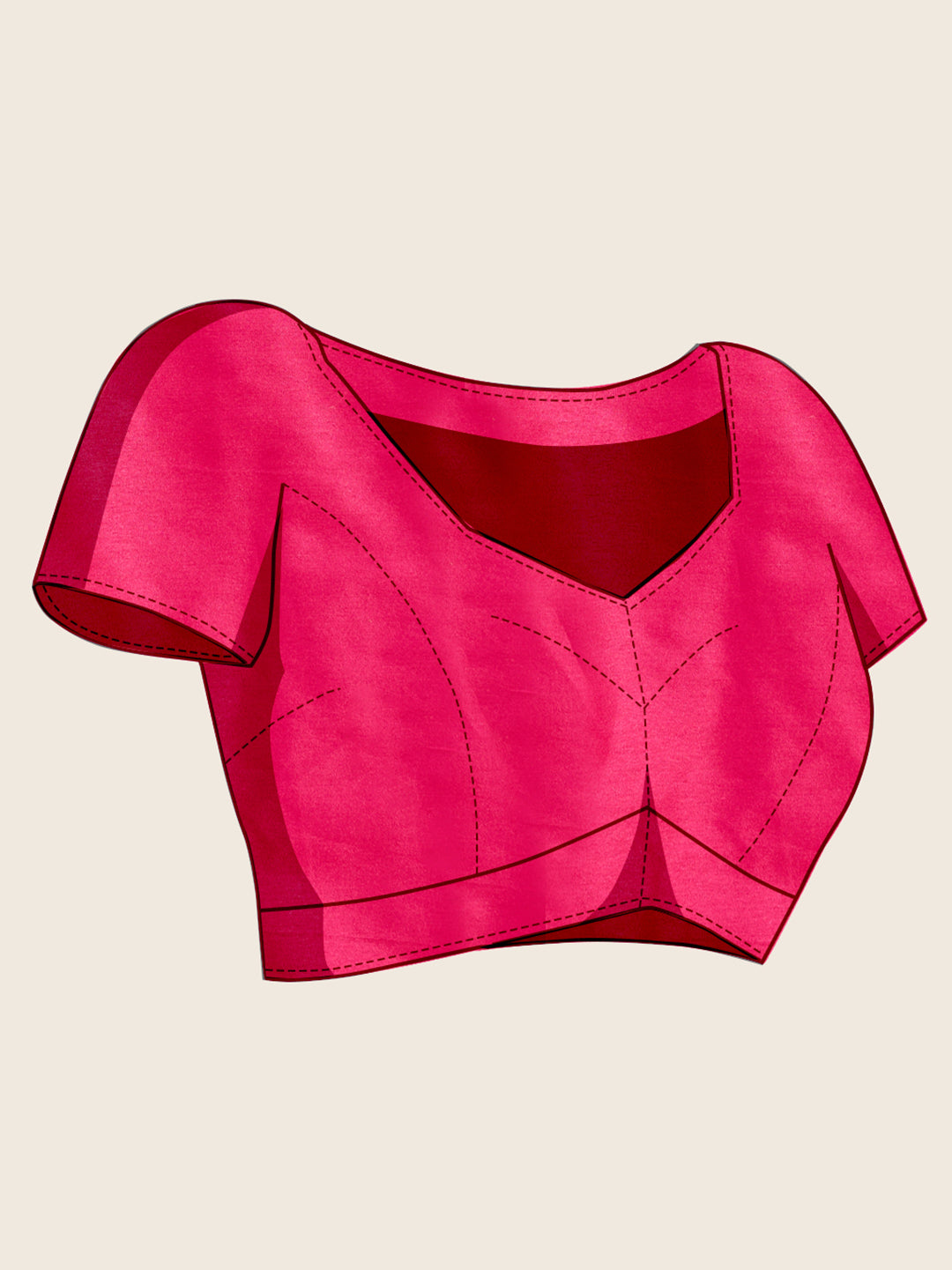 Women's Soft Silk Saree With Unstitched Blouse Piece