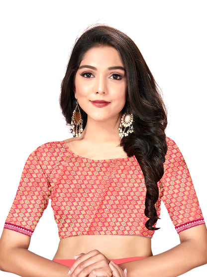 Women's Georgette Daily Wear Saree With Unstitched Blouse Piece