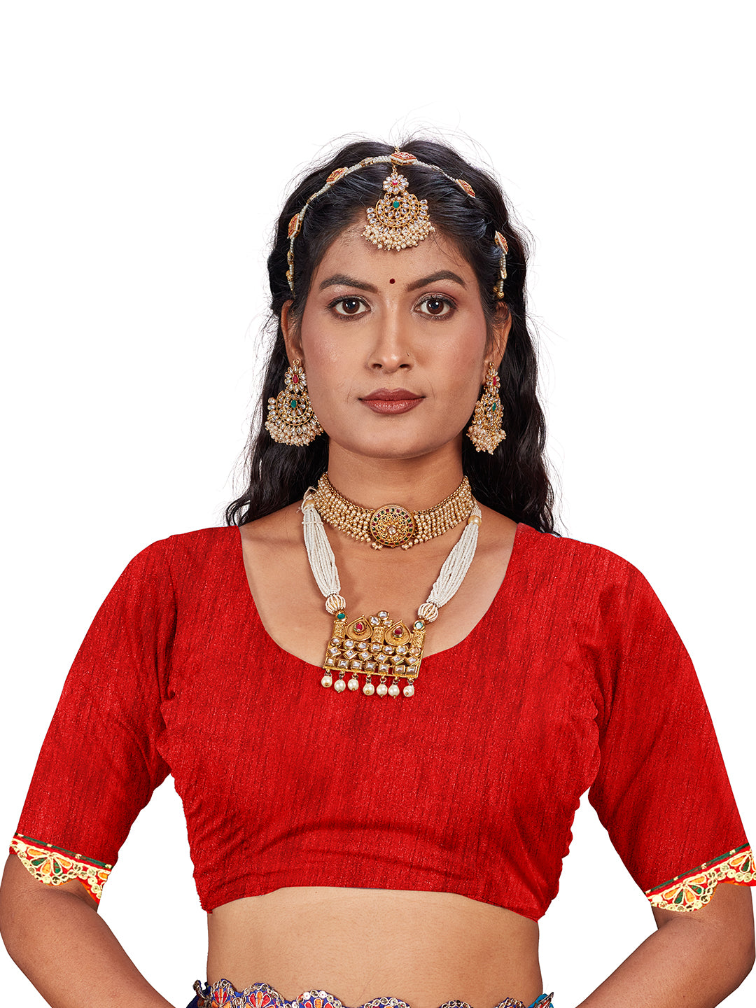 Women's Georgette Daily Wear Saree With Unstitched Blouse Piece