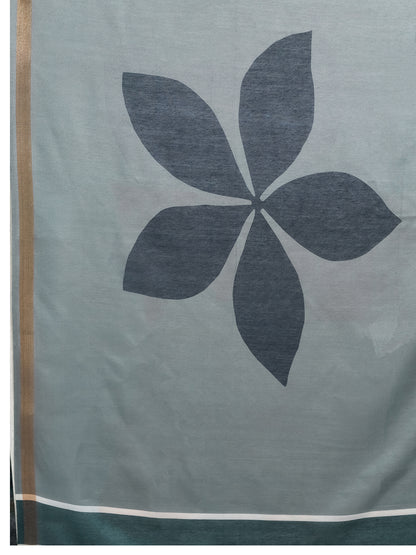 Women's Cotton Saree With Unstitched Blouse Piece